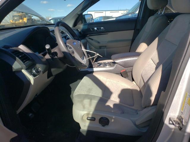1FM5K8B83FGC24862 - 2015 FORD EXPLORER SILVER photo 7