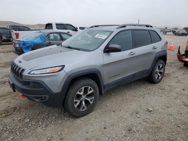 1C4PJMBB6HW519113 - 2017 JEEP CHEROKEE TRAILHAWK SILVER photo 1