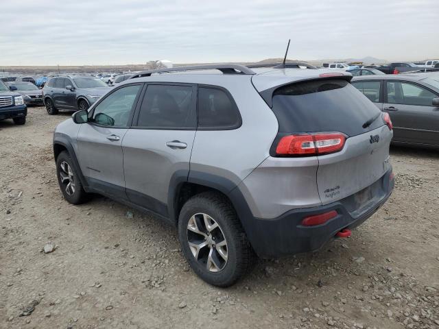 1C4PJMBB6HW519113 - 2017 JEEP CHEROKEE TRAILHAWK SILVER photo 2