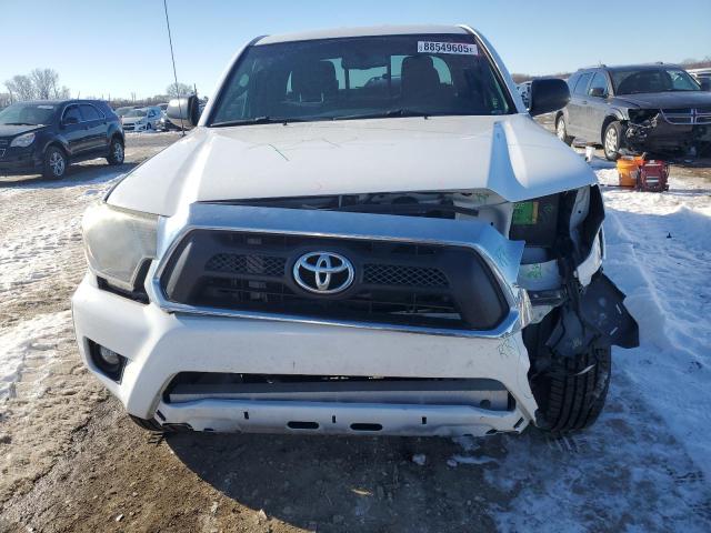 5TFTU4GNXDX050069 - 2013 TOYOTA TACOMA PRERUNNER ACCESS CAB WHITE photo 5