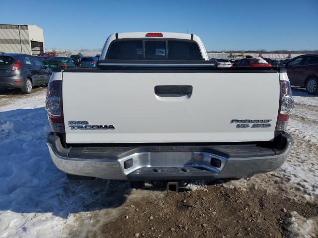 5TFTU4GNXDX050069 - 2013 TOYOTA TACOMA PRERUNNER ACCESS CAB WHITE photo 6