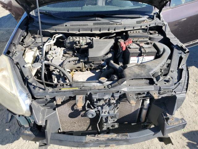 JN8AS5MV4CW369533 - 2012 NISSAN ROGUE S 紫色 照片 12