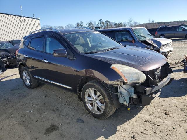 JN8AS5MV4CW369533 - 2012 NISSAN ROGUE S 紫色 照片 4