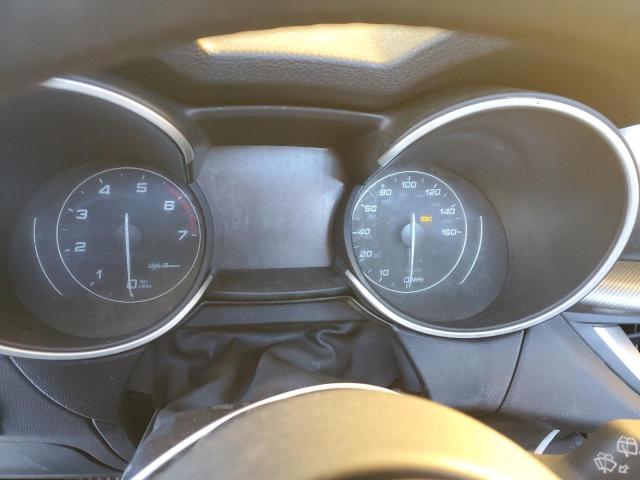 ZASFAKNN0J7B65232 - 2018 ALFA ROMEO STELVIO TI SPORT GRAY photo 9