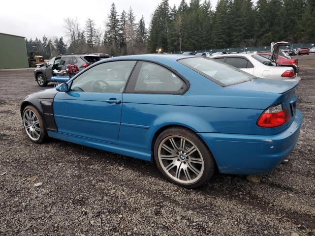 WBSBL93431JR10197 - 2001 BMW M3 CI BLUE photo 2