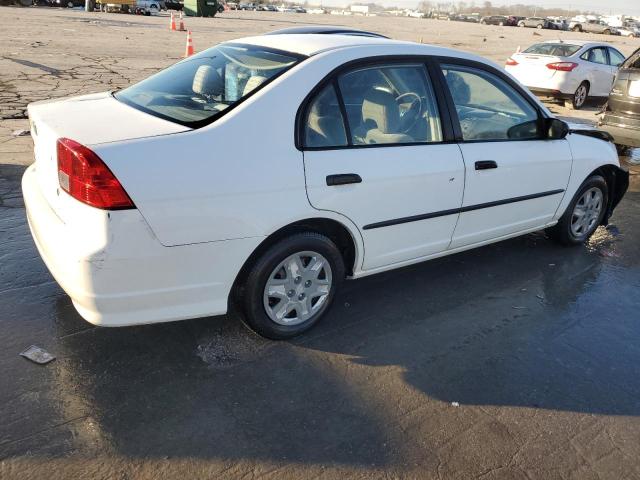 2HGES16334H542302 - 2004 HONDA CIVIC DX VP თეთრი ფოტო 3