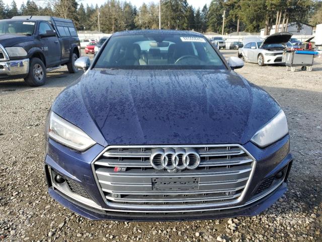 WAUC4CF51JA012432 - 2018 AUDI S5 PRESTIGE BLUE photo 5