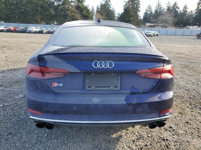 WAUC4CF51JA012432 - 2018 AUDI S5 PRESTIGE BLUE photo 6