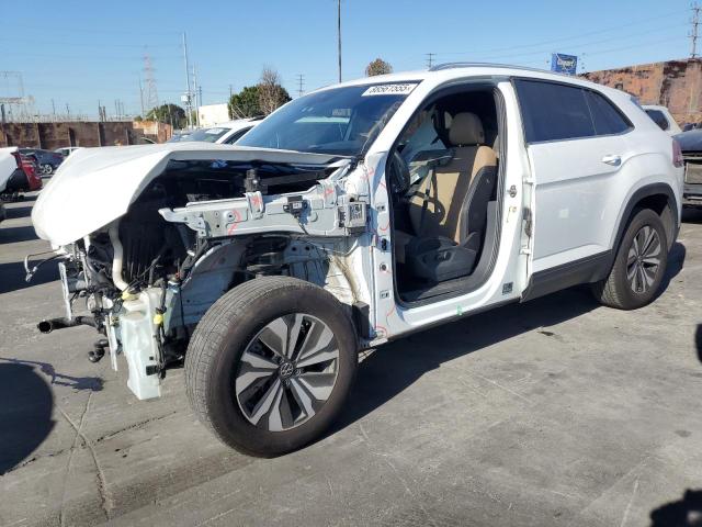 1V2DE2CA7RC214819 - 2024 VOLKSWAGEN ATLAS CROS SE WHITE photo 1