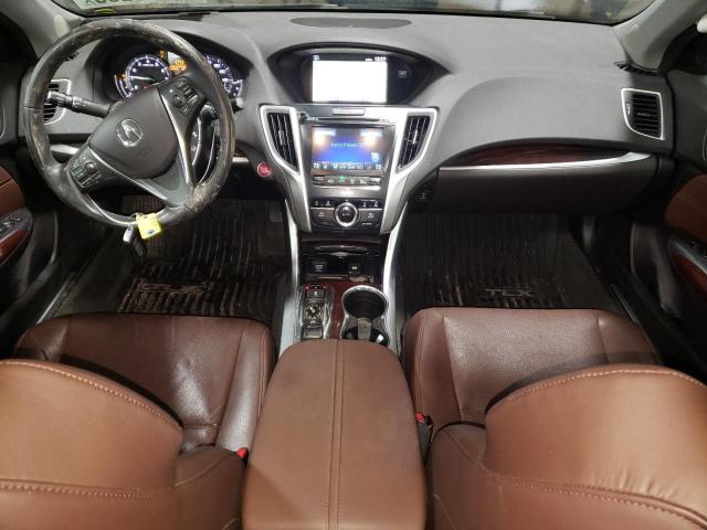 19UUB2F76HA007103 - 2017 ACURA TLX ADVANCE BLACK photo 8
