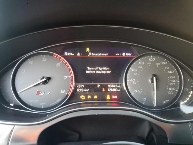 WAUW2AFC1GN010008 - 2016 AUDI S7 PRESTIGE GRAY photo 9