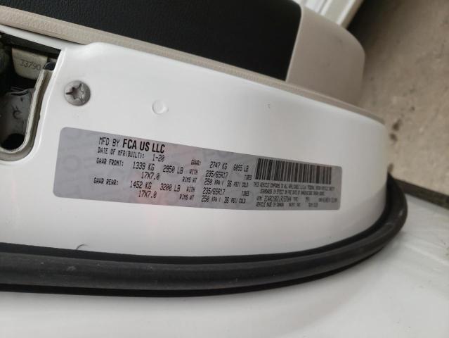 2C4RC1BG1LR157304 - 2020 CHRYSLER PACIFICA TOURING L Ağ foto 12