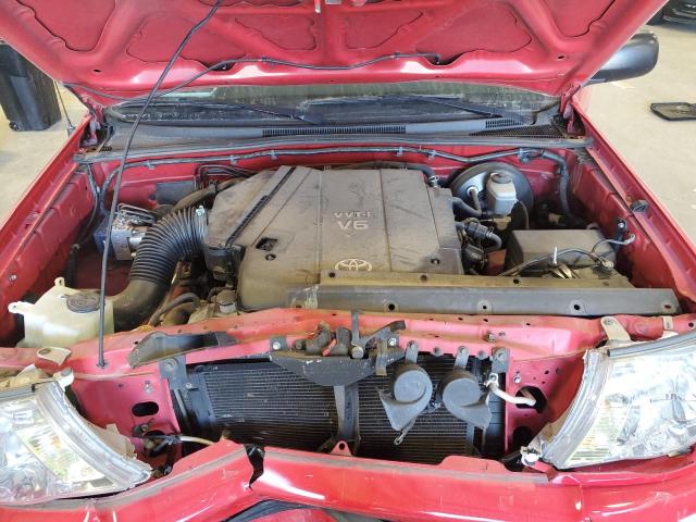 3TMJU62N88M054952 - 2008 TOYOTA TACOMA DOUBLE CAB PRERUNNER RED photo 11