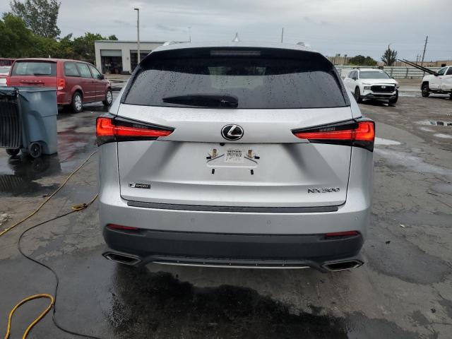 JTJYARBZ0K2153174 - 2019 LEXUS NX 300 BASE ვერცხლისფერი ფოტო 6