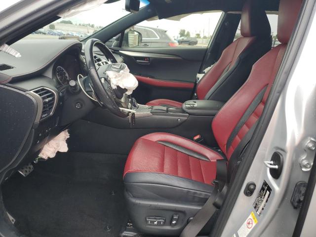 JTJYARBZ0K2153174 - 2019 LEXUS NX 300 BASE ვერცხლისფერი ფოტო 7