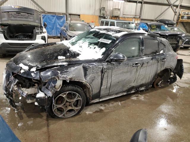 ZASFAKPN3J7B65657 - 2018 ALFA ROMEO STELVIO SPORT შავი ფოტო 1