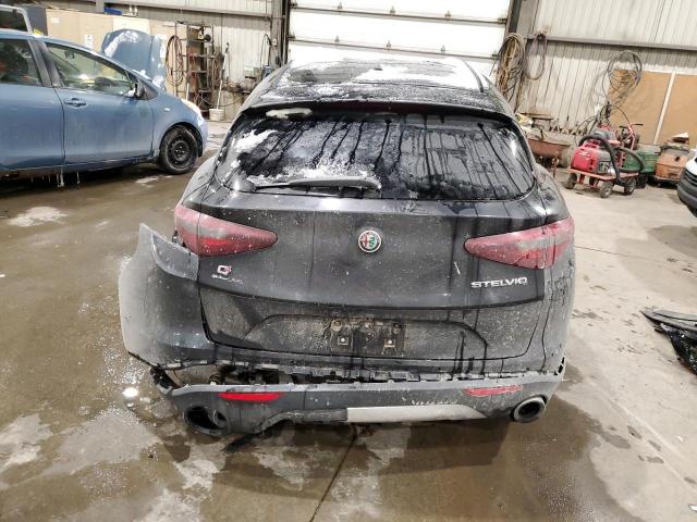 ZASFAKPN3J7B65657 - 2018 ALFA ROMEO STELVIO SPORT შავი ფოტო 6