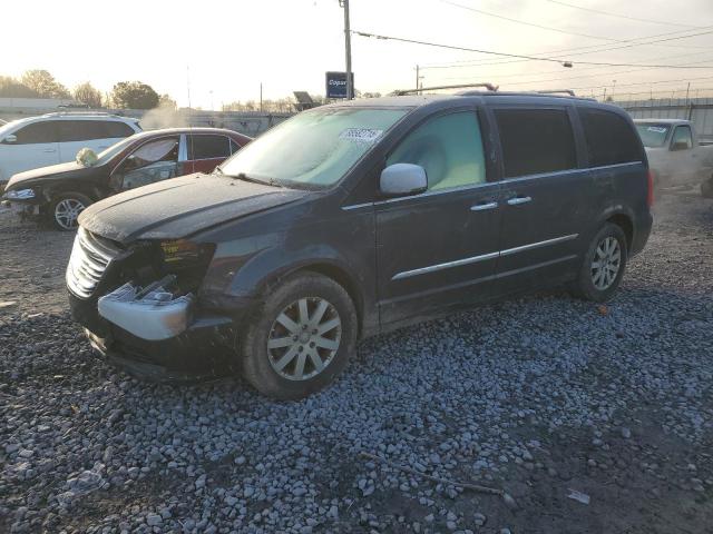 2C4RC1CG4CR307694 - 2012 CHRYSLER TOWN & COU TOURING L BLACK photo 1