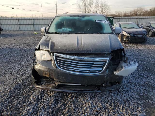 2C4RC1CG4CR307694 - 2012 CHRYSLER TOWN & COU TOURING L BLACK photo 5