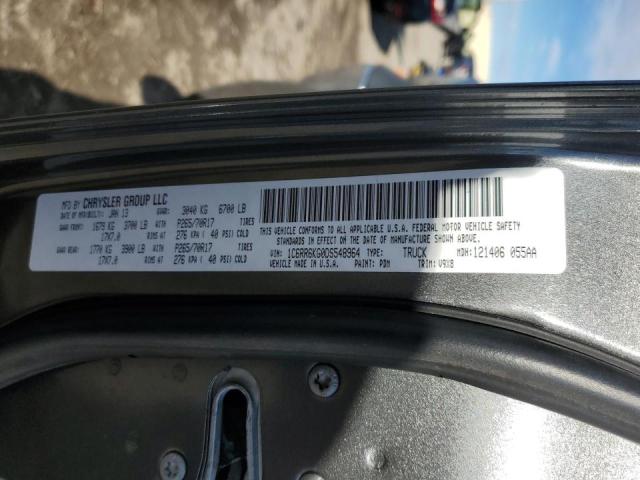 1C6RR6KG0DS548964 - 2013 RAM 1500 ST GRAY photo 12