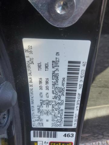 3TMCZ5AN2PM536188 - 2023 TOYOTA TACOMA DOUBLE CAB 黑色 照片 12