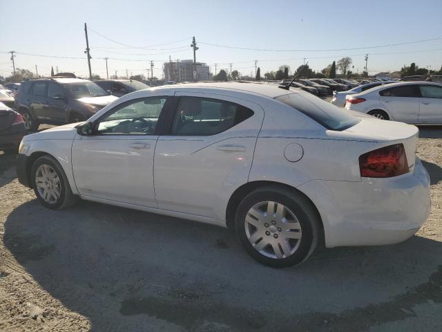1B3BD4FB6BN501592 - 2011 DODGE AVENGER EXPRESS WHITE photo 2