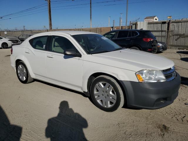 1B3BD4FB6BN501592 - 2011 DODGE AVENGER EXPRESS WHITE photo 4