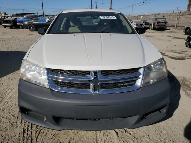1B3BD4FB6BN501592 - 2011 DODGE AVENGER EXPRESS WHITE photo 5
