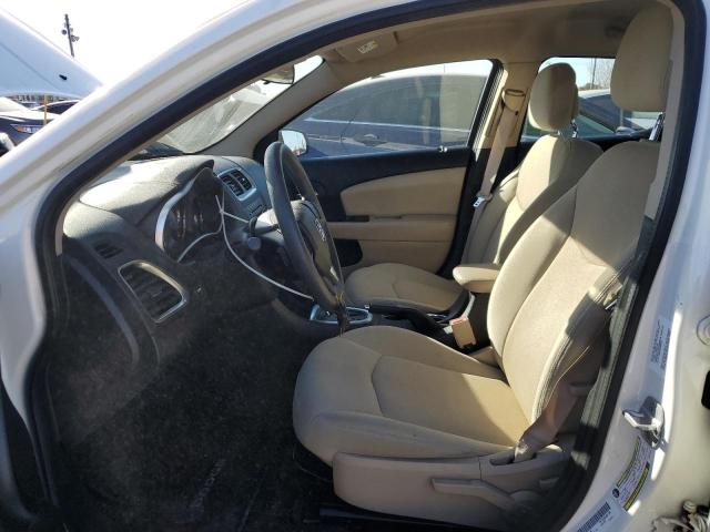 1B3BD4FB6BN501592 - 2011 DODGE AVENGER EXPRESS WHITE photo 7