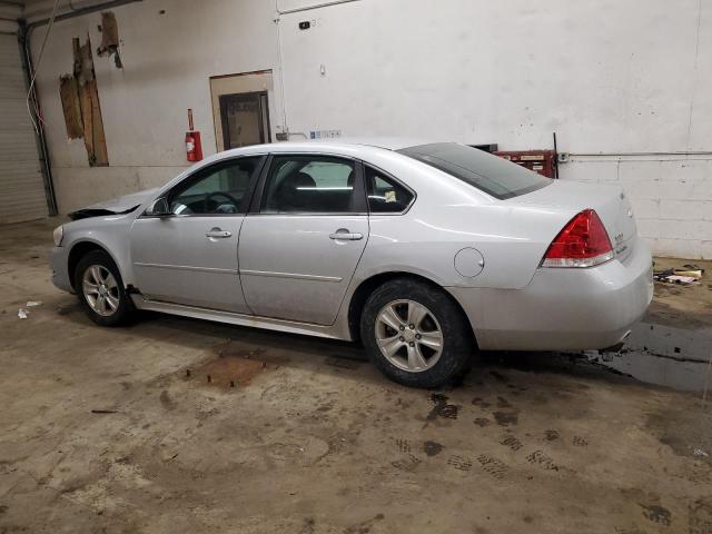 2G1WF5E33C1219755 - 2012 CHEVROLET IMPALA LS SILVER photo 2