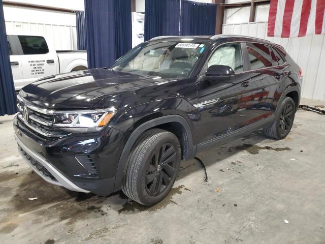 1V2JC2CA8NC222592 - 2022 VOLKSWAGEN ATLAS CROS SE BLACK photo 1