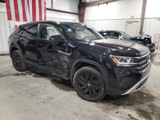 1V2JC2CA8NC222592 - 2022 VOLKSWAGEN ATLAS CROS SE BLACK photo 4