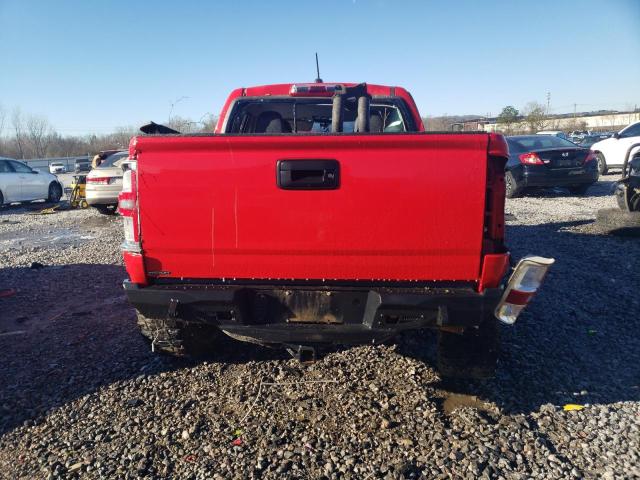 1GCGTEEN9J1116784 - 2018 CHEVROLET COLORADO ZR2 RED photo 6