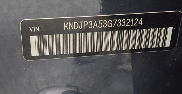 KNDJP3A53G7332124 - 2016 KIA SOUL + BLUE photo 10