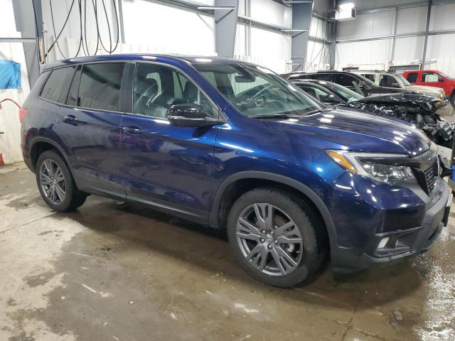 5FNYF8H50MB015461 - 2021 HONDA PASSPORT EXL ლურჯი ფოტო 4