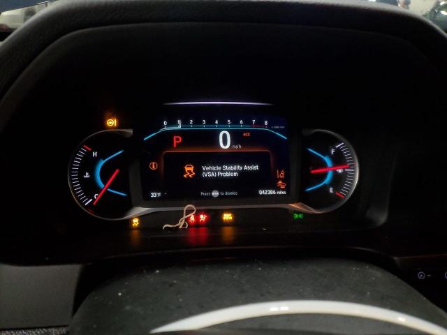 5FNYF8H50MB015461 - 2021 HONDA PASSPORT EXL ლურჯი ფოტო 9