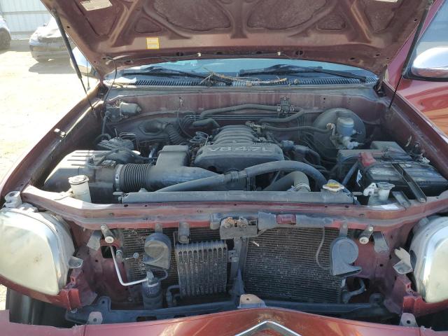 5TBRT341X6S474863 - 2006 TOYOTA TUNDRA ACCESS CAB SR5 MAROON photo 11