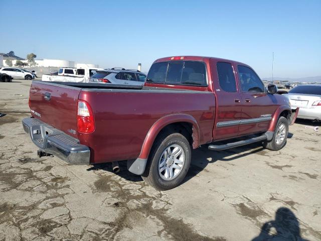 5TBRT341X6S474863 - 2006 TOYOTA TUNDRA ACCESS CAB SR5 MAROON photo 3