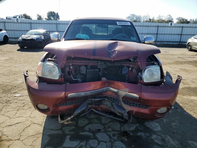 5TBRT341X6S474863 - 2006 TOYOTA TUNDRA ACCESS CAB SR5 MAROON photo 5