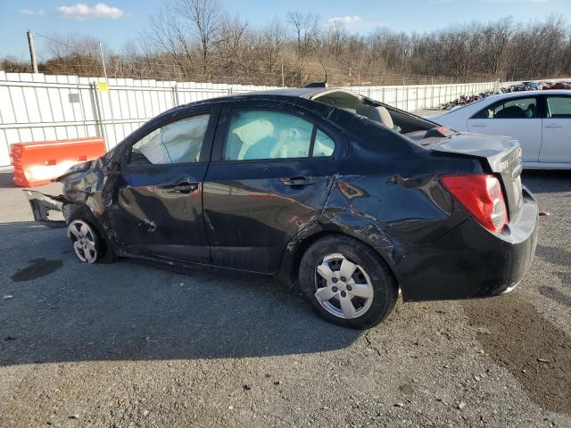 1G1JA5SG9F4128675 - 2015 CHEVROLET SONIC LS BLACK photo 2