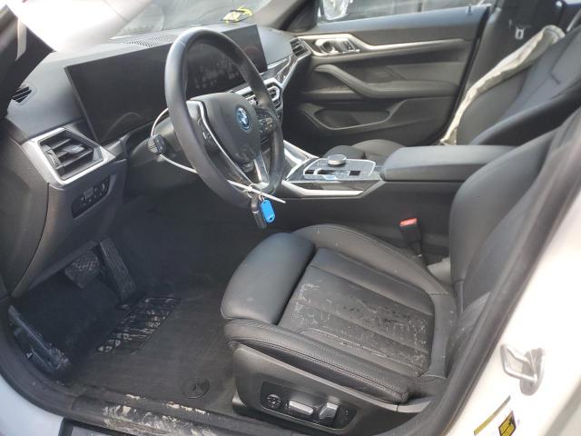 WBY73AW00RFR48393 - 2024 BMW I4 EDRIVE 40 WHITE photo 7