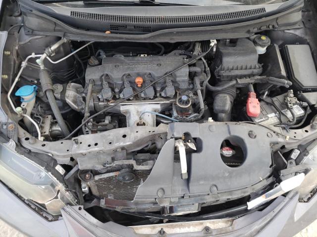 19XFB2F98FE099401 - 2015 HONDA CIVIC EXL ვერცხლისფერი ფოტო 11