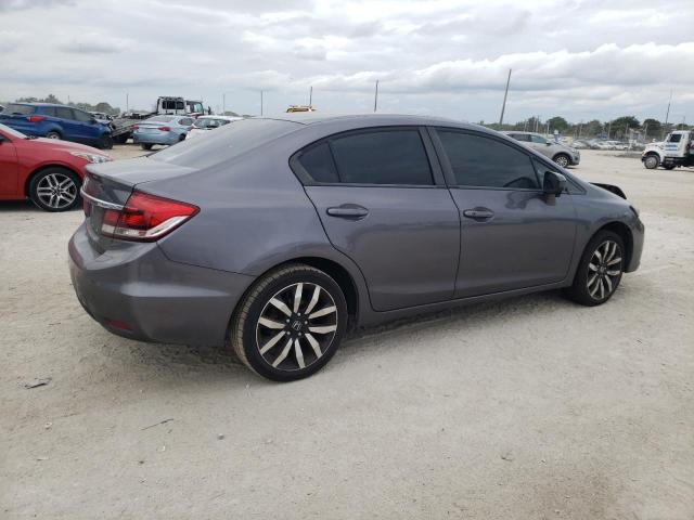 19XFB2F98FE099401 - 2015 HONDA CIVIC EXL ვერცხლისფერი ფოტო 3