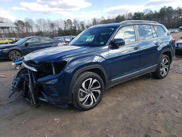 1V2BR2CA7NC551867 - 2022 VOLKSWAGEN ATLAS SEL BLUE photo 1