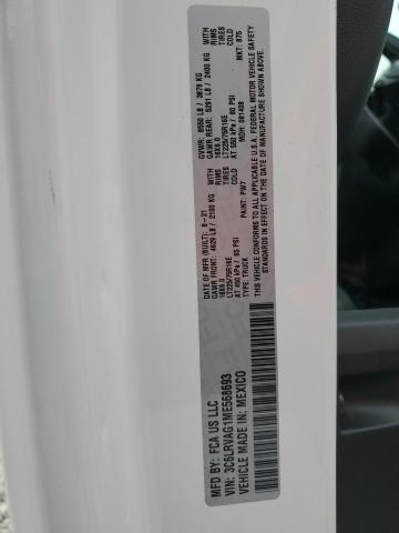 3C6LRVAG1ME568693 - 2021 RAM PROMASTER 1500 STANDARD WHITE photo 13