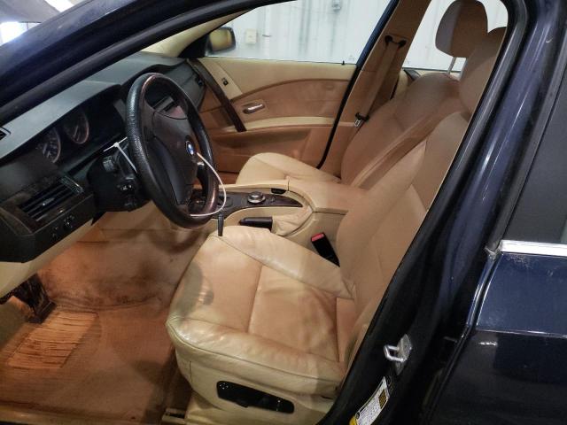 WBANN73516CN03435 - 2006 BMW 530 XIT BLUE photo 7