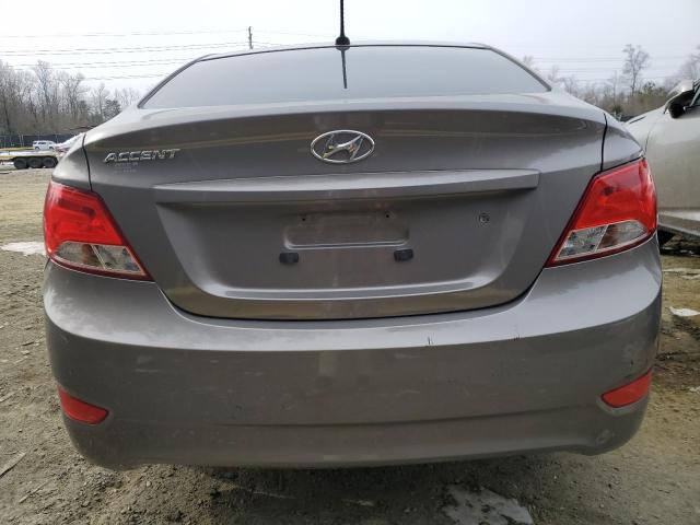 KMHCT4AE8HU369520 - 2017 HYUNDAI ACCENT SE SILVER photo 6