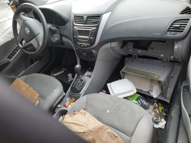 KMHCT4AE8HU369520 - 2017 HYUNDAI ACCENT SE SILVER photo 8