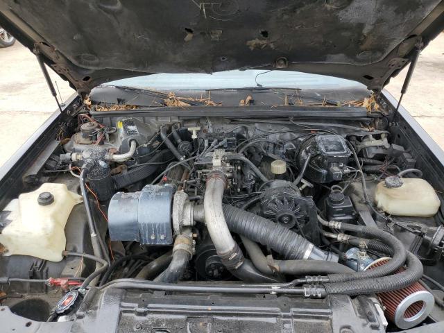 1G4GJ1179HP428886 - 1987 BUICK REGAL BLACK photo 11