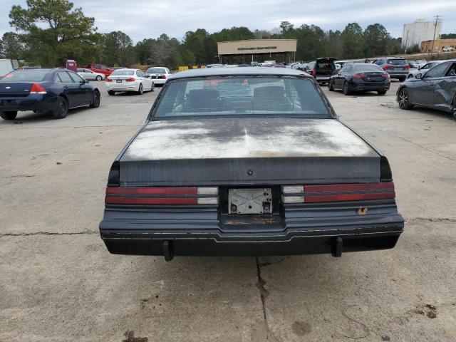 1G4GJ1179HP428886 - 1987 BUICK REGAL BLACK photo 6